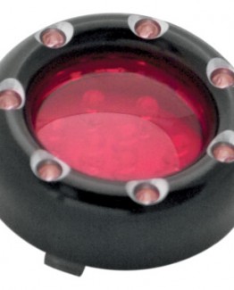 BLACK/RED/RED LED FIRE RING KIT FOR OEM DEUCE-STYLE TURN SIGNALS