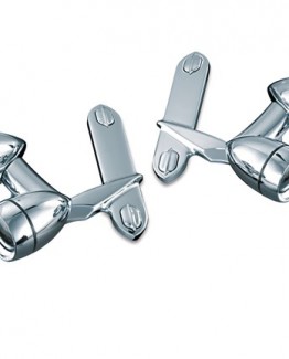 Fairing Mounted Driving Lights with Turn Signals for '97-'13 Electra Glide, Street Glide & '97-'16 Road King