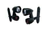 Fairing Mounted Driving Lights with Turn Signals for '97-'13 Electra Glide, Street Glide & '97-'16 Road King