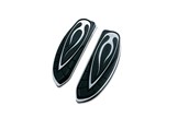 Flame Floorboard Covers for Driver & Passenger