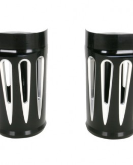 BLACK DEEP CUT NESS FORK BOOT COVERS