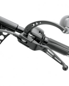 MATTE BLACK SLOTTED WIDE BLADE LEVER SET