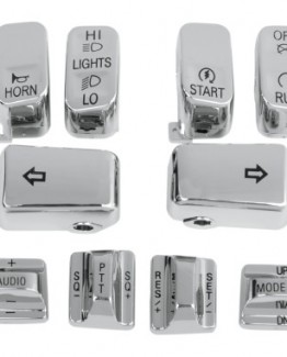 CHROME SWITCH CAP KIT