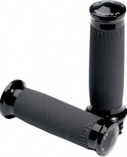 BLACK STANDARD CONTOUR RENTHAL™ WRAPPED GRIPS