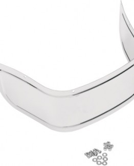 CHROME STEEL FRONT FENDER SKIRT