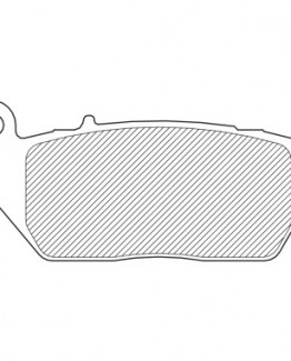 ORGANIC FRONT BRAKE PADS
