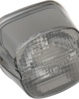SMOKE LAYDOWN TAILLIGHT LENS WITH NO TAG WINDOW