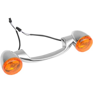 CHROME BULLET-STYLE REAR TURN SIGNAL KIT CHROME BULLET-STYLE REAR TURN SIGNAL KIT