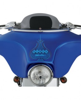 DARK SMOKE 6.5" FLARE™ WINDSHIELD