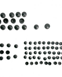 BLACK STANDARD BOLT COVER KIT