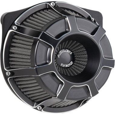 BLACK INVERTED SERIES BEVELED AIR CLEANER KIT BLACK INVERTED SERIES BEVELED AIR CLEANER KIT