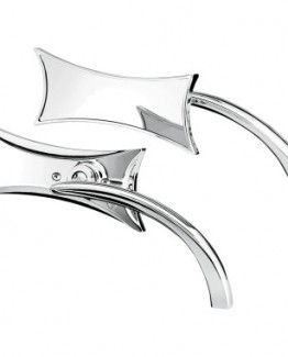 CHROME FOUR POINT NESS MICRO MIRROR