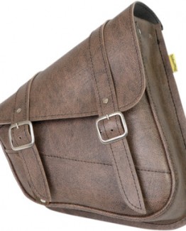 BROWN SWINGARM SADDLEBAG